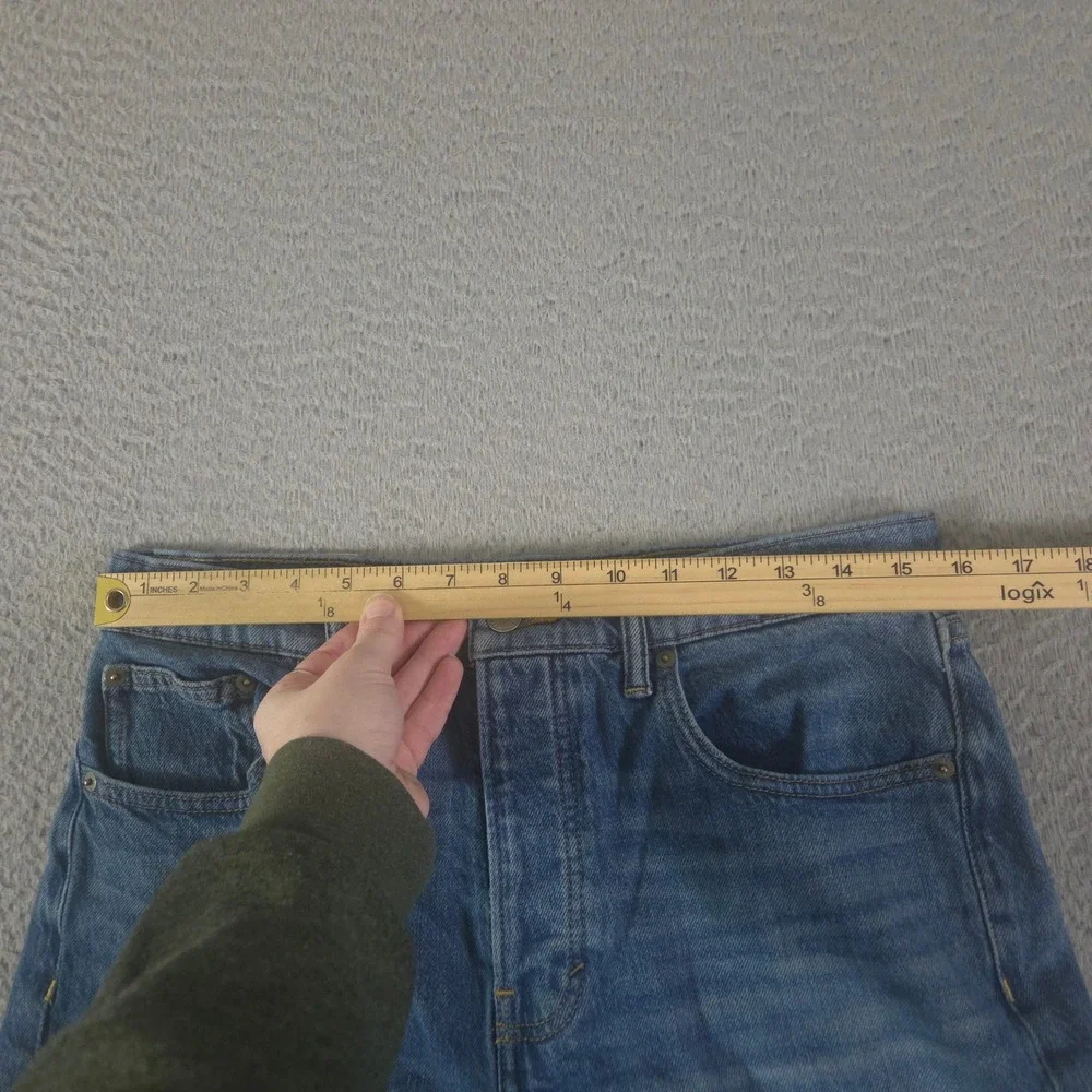 Lucky Brand Jeans Womens 10/30 90s Loose High Rise Straight Button Fly Denim